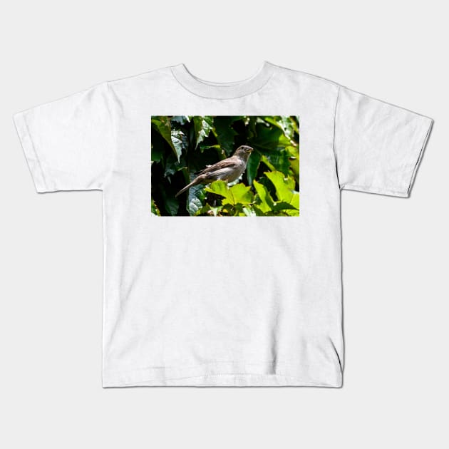 Profile Sparrow Kids T-Shirt by srosu